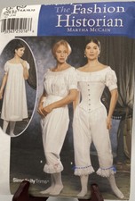 Simplicity 9769 Misses Civil War Undergarment Pattern Size HH 6-12 UNCUT