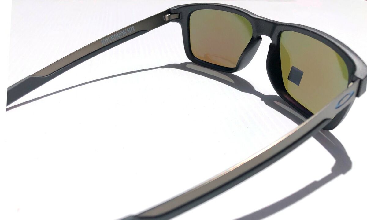 NEW* Oakley HOLBROOK MIX Gunmetal Steel POLARIZED Sapphire NEW* Oakley HOLBROOK MIX Gunmetal Steel POLARIZED Sapphire