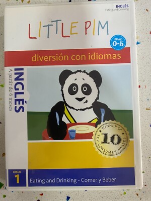Little Pim Diversion Mit Sprachen Eating And Drinking Essen Y Trinkflasche