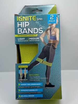 Ignite by SPRI Hip Band (INCLUDES GREEN BAND ONLY)