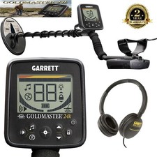Garrett Goldmaster 24K Metal Detector w/ Waterproof Coil and 2 Year Warranty
