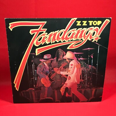 ZZ TOP Fandango 1980 German issue Vinyl LP + INNER in concert tush live