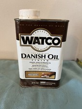 Watco Danish Oil Finish Natural Pint Stains Seals Protects