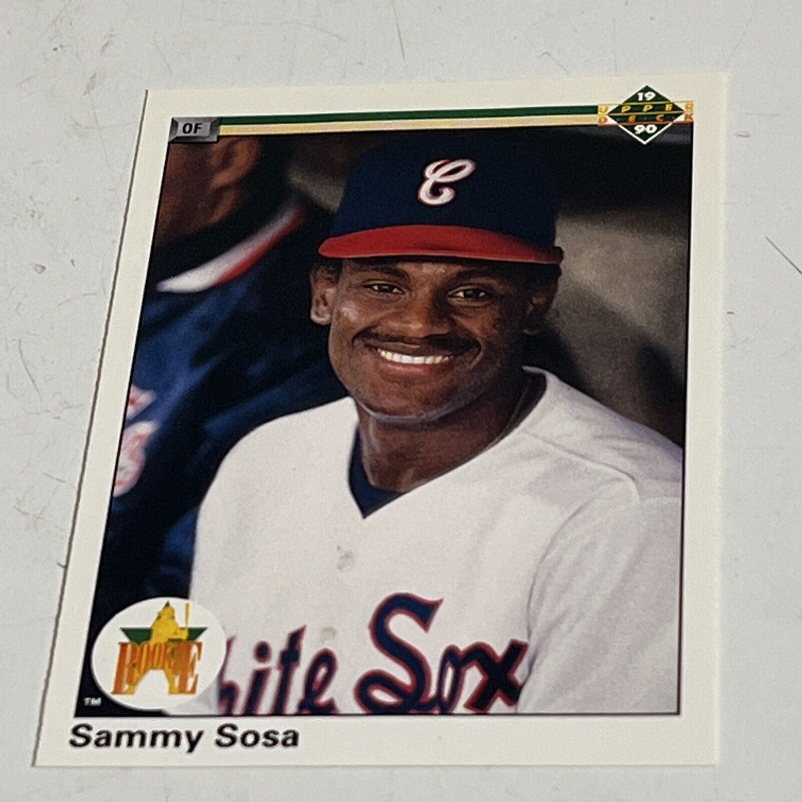 1990 Upper Deck Sammy Sosa #17 Rookie 