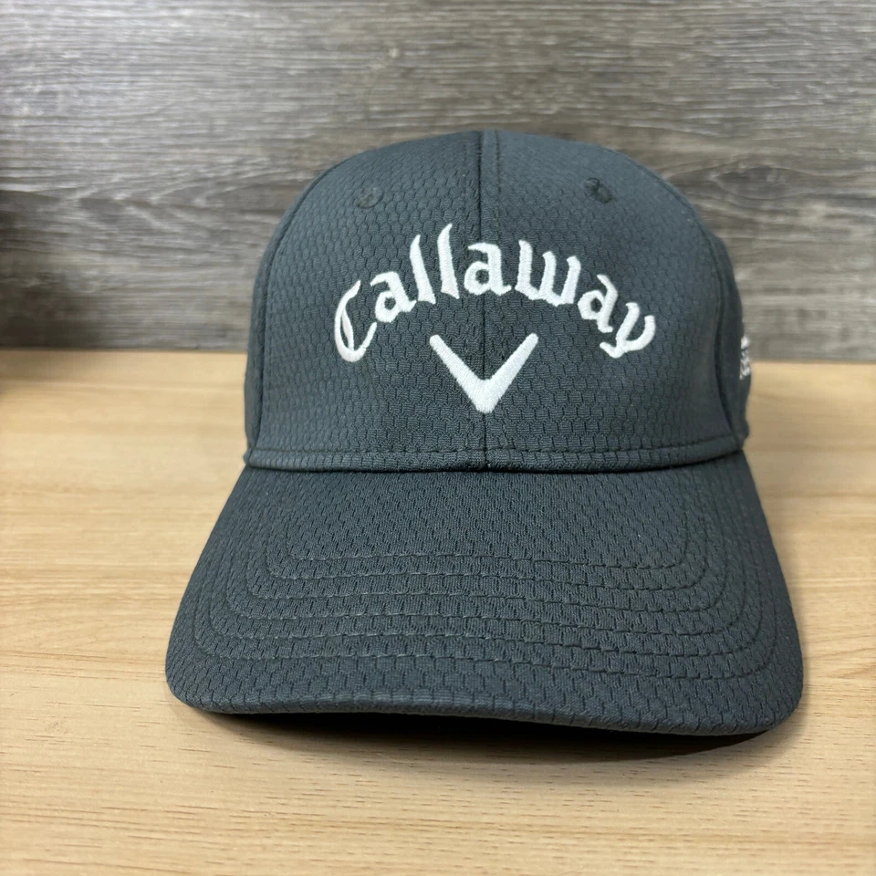 Callaway Hat Cap Strap Back Gray Performance Golf Scott Dirck Adjustable - Image 3 of 4
