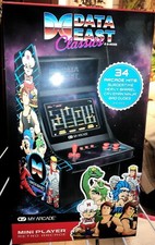 DATA EAST  MY ARCADE  PLAYER MINI CABINATO CON 34 GIOCHI RETRO 