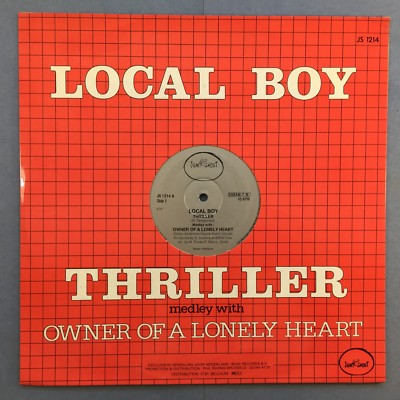 Local Boy  - Thriller Medley With Owner Of A Lonely Heart, JS-1214 Ex 12''