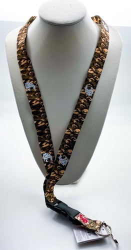 Washington State Cougars Breakaway Lanyard w/ Detachable Buckle Camo "WSU" LOGO - Picture 5 of 6