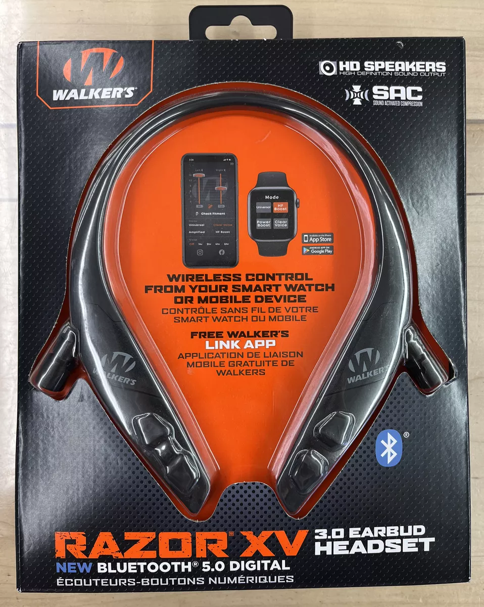 Walker s Razor XV Bluetooth 5.0 Digital 3.0 Earbud Headset eBay