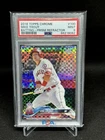 2018 Topps Chrome MIKE TROUT Batting X-FRACTOR PSA 9MINT! Beautiful!