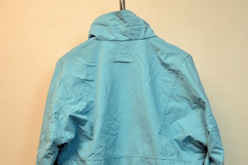 Vintage 80s Streetwear Helly Hansen Full Zip Windbreaker Teal Womens Size Medium - Picture 9 of 11