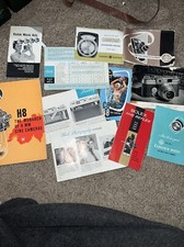 Vintage Camera Instruction Manual Guides Brochure Lot