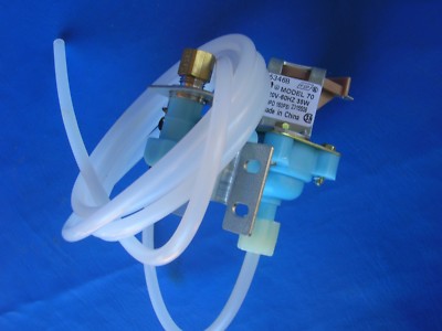 NEW Water valve genuine OEM Whirlpool  # 2315508 120V + tubing + both end connec