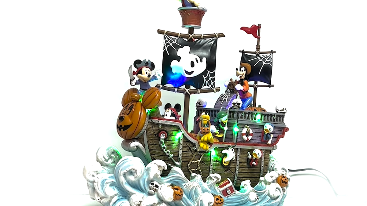 Disney Animated Pirate Ship with Lights and Music #1784945