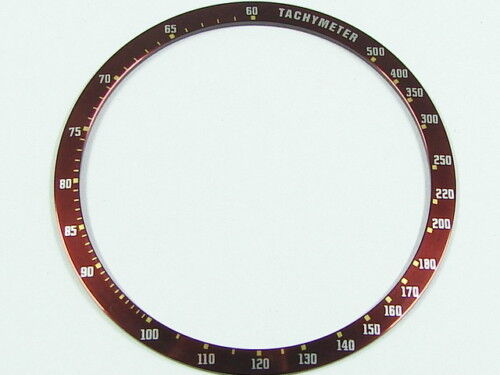 New BROWN Bezel INSERT for SEIKO 6138-0030 6138-0040 BULLHEAD Chronograph Watch - Photo 1 sur 1