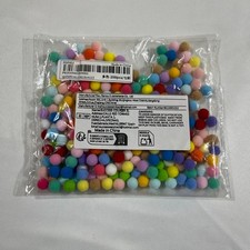 Multicolor Pom Poms 200pcs 0.39Inch/10Mm Soft Craft Poms for DIY Sewing Decor