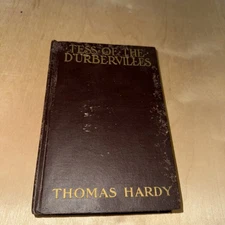 1921 Hardbound Tess Of The D’Urbervilles Thomas Hardy A.L. Burt Company