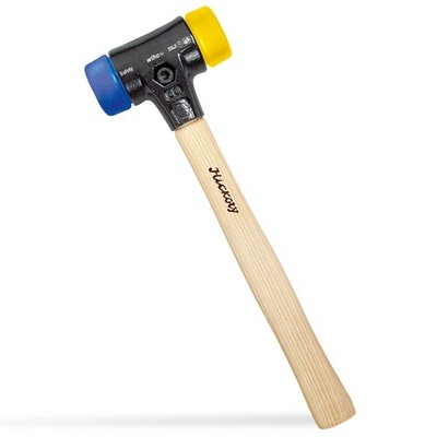 Wiha Schonhammer Safety weich/mittelhart Hickory-Holzstiel R-Schlagkopf