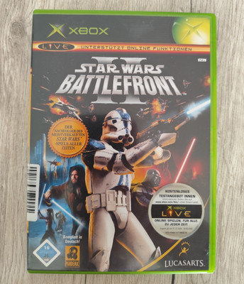 LucasArts Star Wars Battlefront II Xbox PAL USK 16 m. Handbuch