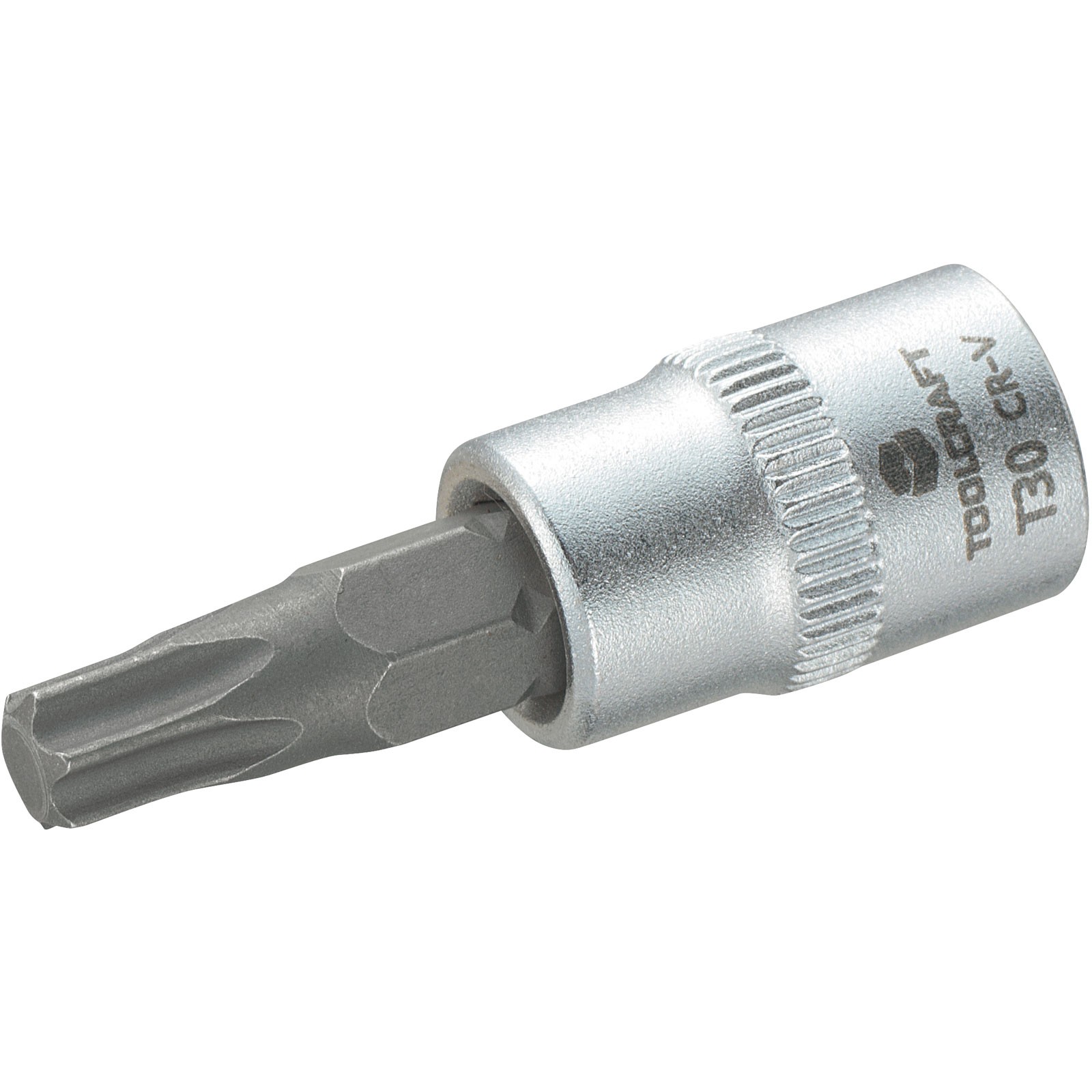 Toolcraft 1/4"" Drive Socket With T-Profile Bit T30