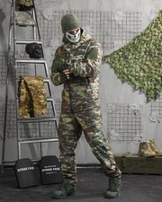 Taktischer Anzug Herbst Multicam Softshell Milit&auml;r Uniform Vodovidshtovhuvaln...