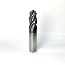 (3/4" x 1-3/4" x 4") 4-Flute, Ball Carbide End Mill, TiAlN-coated, Made in USA!