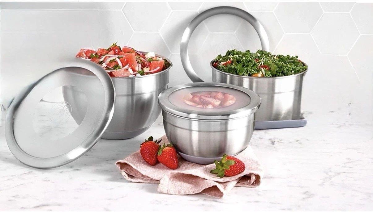 Mixing Bowls set - Royal Prestige - Tazones para mesclar 3 unid Nuevo Modelo