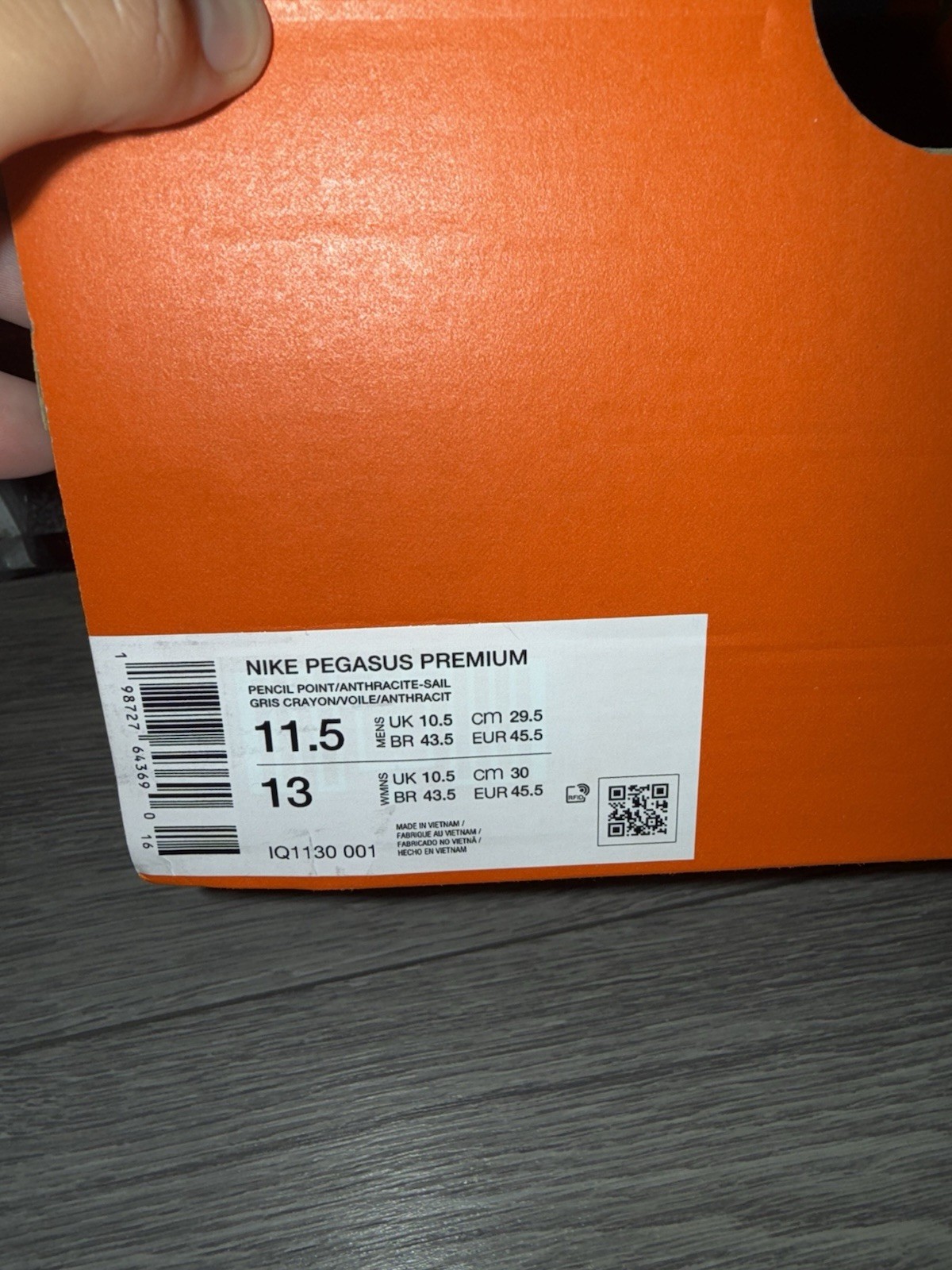 Nike Pegasus Premium Uk Size 10.5 NEW RRP £210 image 10