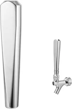 Mrbrew Beer Tap Handle, Upgraded Faucet 1 Count (Pack of 1), Silver 
