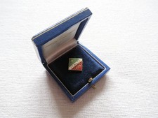 Abzeichen ITALIEN OLYMPISCHES KOMITEE PIN des CONI im ETUI um 1960/70 !