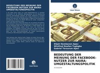 Elijah Hembanen Apev (U. A.) | Bedeutung Der Meinung Der FACEBOOK-NUTZER Zur...