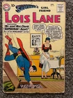 DC Superman's Girlfriend Lois Lane No 19 Aug 10c Superman Vintage Cover Detacted