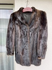 Vintage Echt Nerz Pelz Damen Mantel
