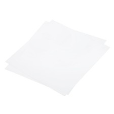 2 PACK 8 x 8 x 0.02 Inch Plastic Sheet White