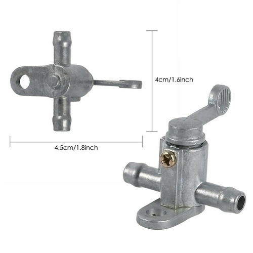 Reliable 8mm 516\'\' Aluminum Inline Fuel Tank Tap Switch for Motorcycles - Picture 20 of 20