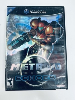 Metroid Prime 2 Echoes Gamecube, with case and manual.