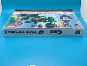 Croc: Legend of the Gobbos (Sega Saturn 1998) Complete W/ Manual CIB