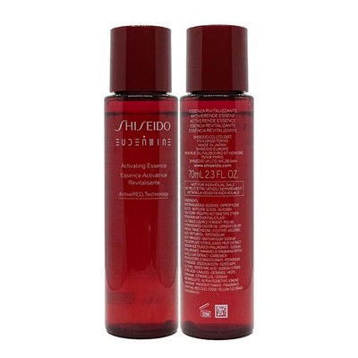 2 x Shiseido Eudermine Activating Essence ActiveRed Technology 70mL ea = 140mL