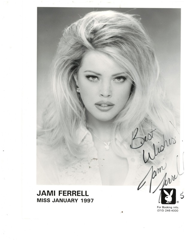 JAMI  FERRELL  8 X 10    SIGNED IN 1997  PHOTO