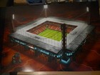 Stadion Karikatur hochwertiges Poster Bild von Köln