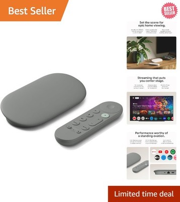 Fast 4K Streaming with Voice Remote - 32GB Smart TV Box for All Your Favorites
