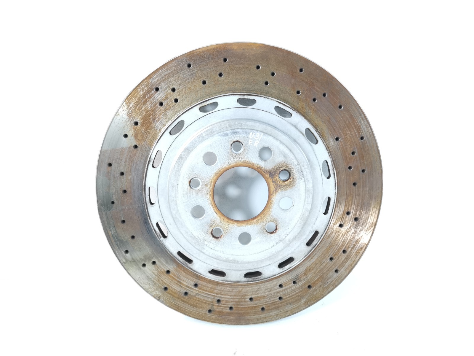 Maserati Ghibli 2019 M156E RWD 3.0 L Front Right Left Brake Disc Set Of 2 OEM
