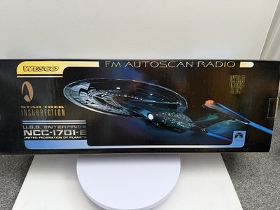 Wesco Star Trek Insurrection Enterprise NCC 1701 E FM Autoscan Radio *Neu in OVP*