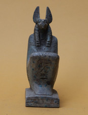 Unique Ancient Egyptian Antiques Anubis Statue God of Death Pharaonic Egypt BC