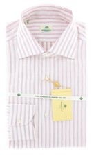 Luigi Borrelli Pink Shirt - Extra Slim - 15.75/40 - SHRTPNKX56