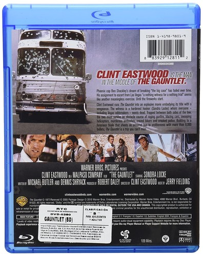 The Gauntlet (Blu-ray) Clint Eastwood Sondra Locke Pat Hingle (US IMPORT) - Picture 3 of 3