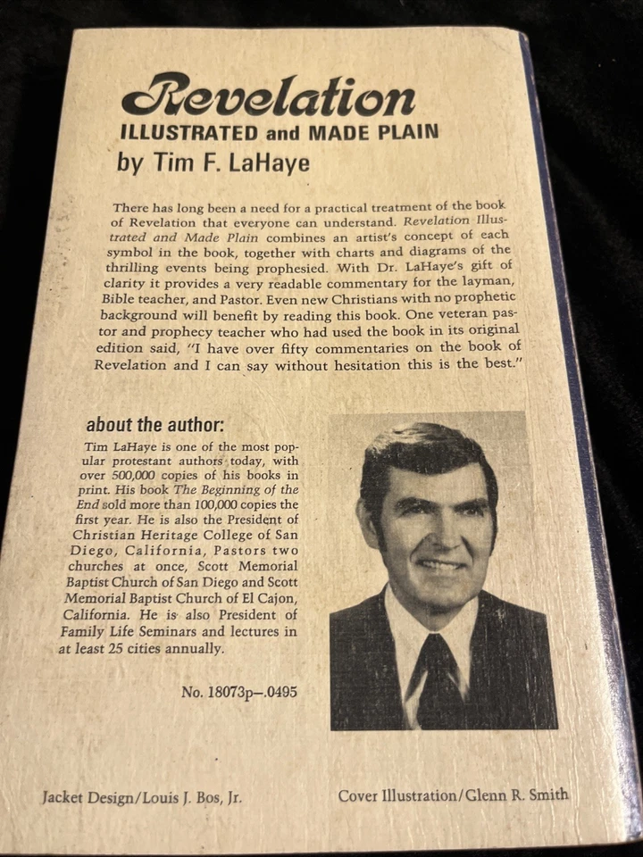 Revelation: Illustrated Ang Made Plain by Tim F. LaHaye 1974 - Image 2 of 4