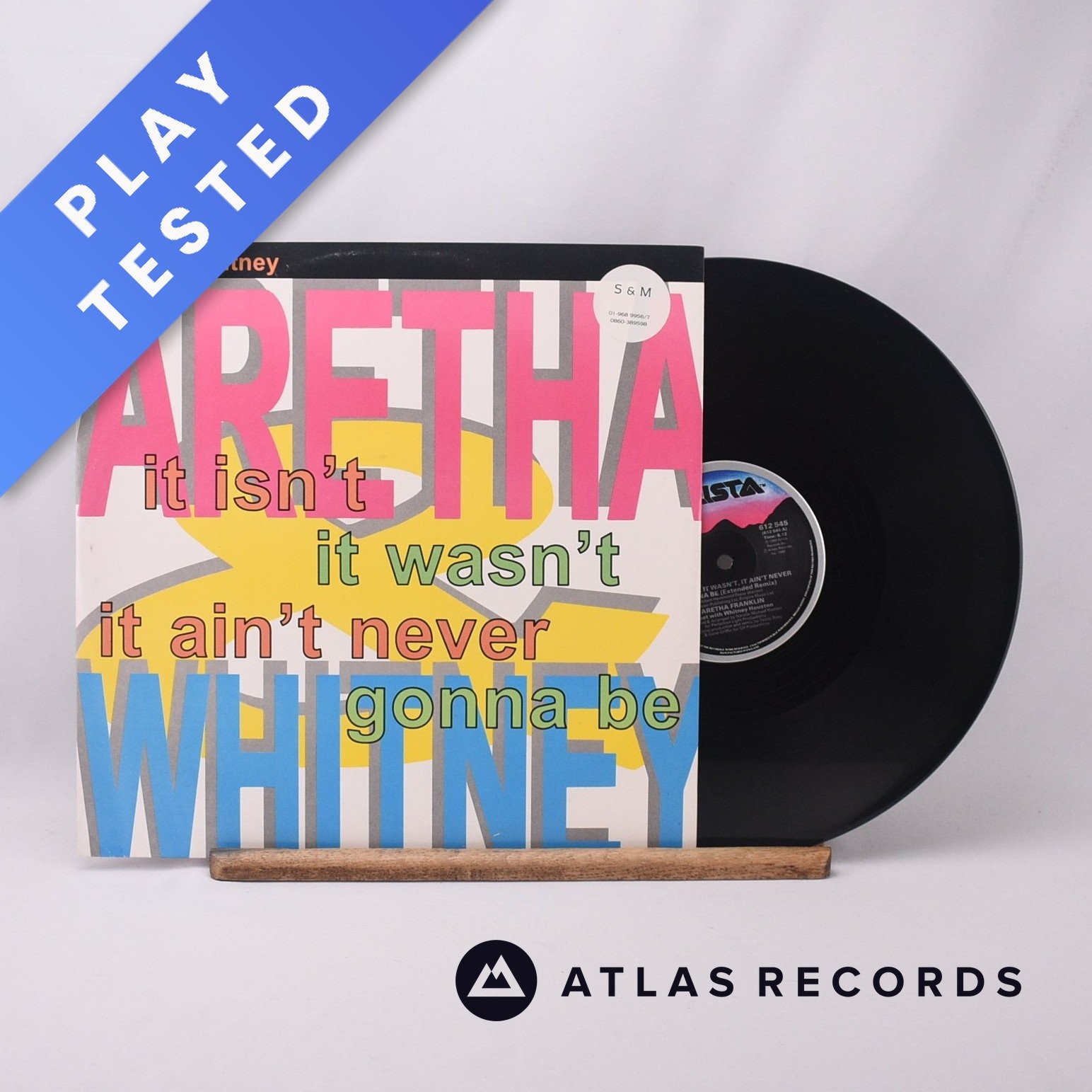 Aretha Franklin It Isn't, It Wasn't, It Ain't Never Gonna Be 12"" Vinyl - VG+/EX