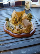 Rare Large Vintage Original Lilliput Lane L2412 We Plough The Fields 