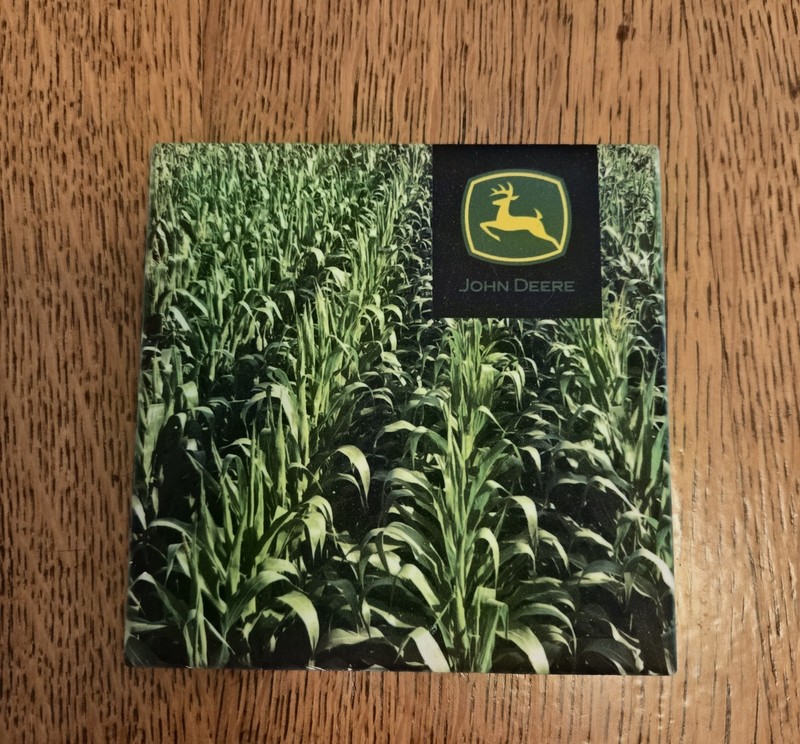 John Deere Stoneware Coaster